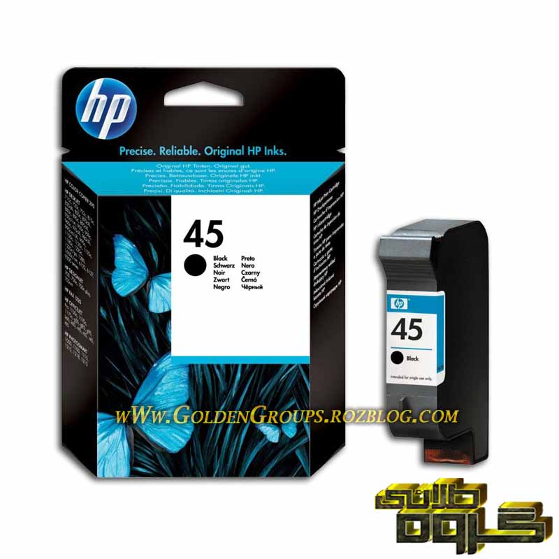 کارتریج جوهرافشان اچ پی 45 مشکی - HP 45 Black Inkjet Cartridge